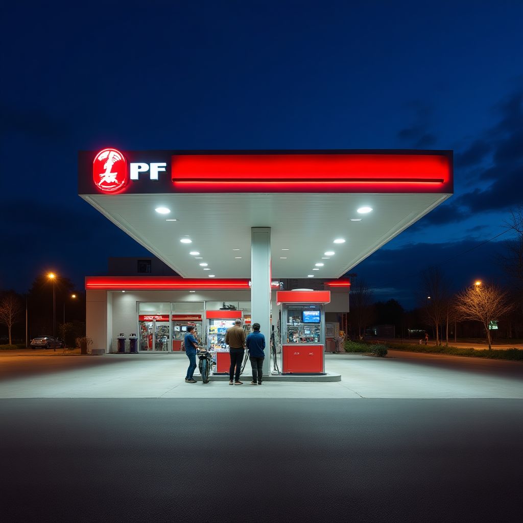 Estación de servicio YPF